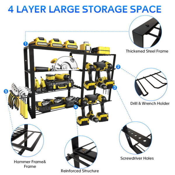 Jumbo Power Tool Organizer 3