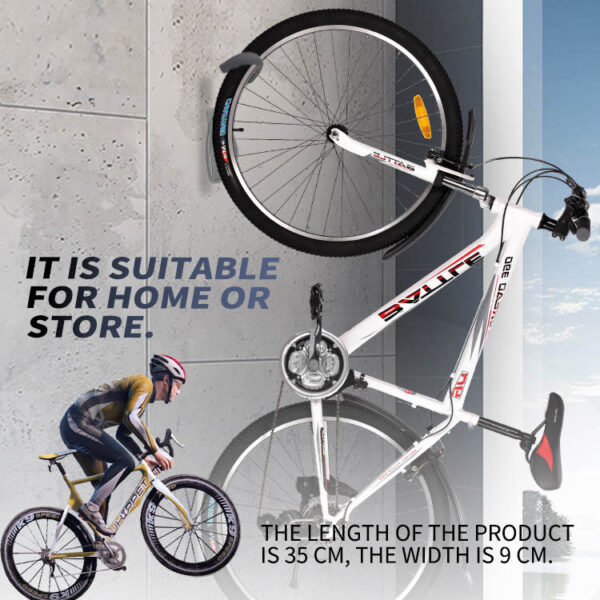 Fixed Wall Mount Hook for Bicycle 5