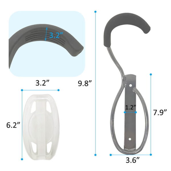Fixed Wall Mount Hook for Bicycle 6