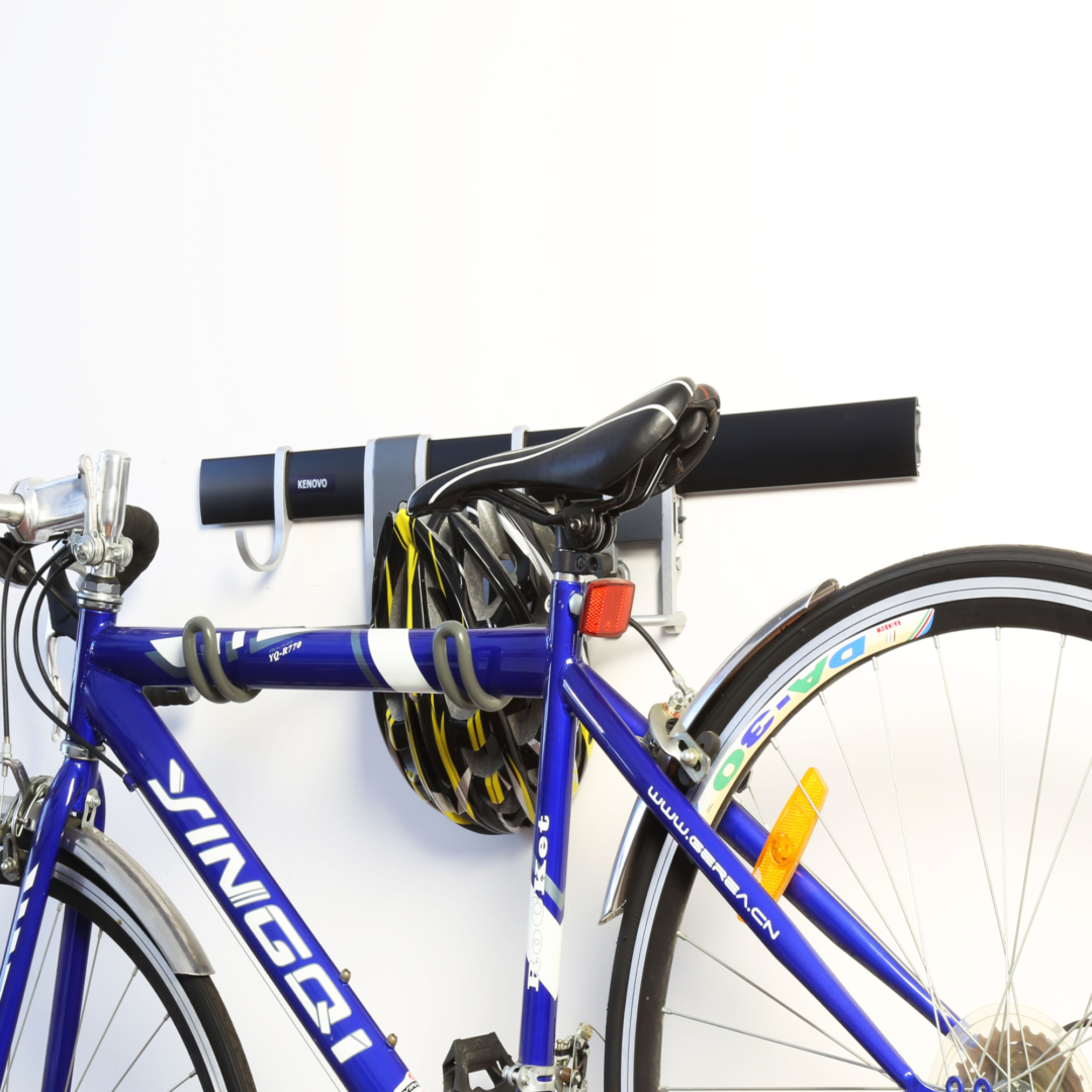 Horizontal Wall Mount Bike Storage Kit