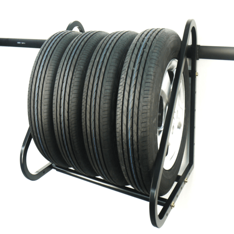 Wall Mounted Tyre Rack